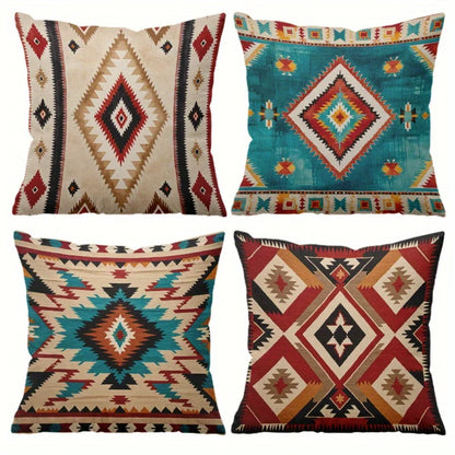 Boho Tribal Pillow Cover - Ethnic Home Decor