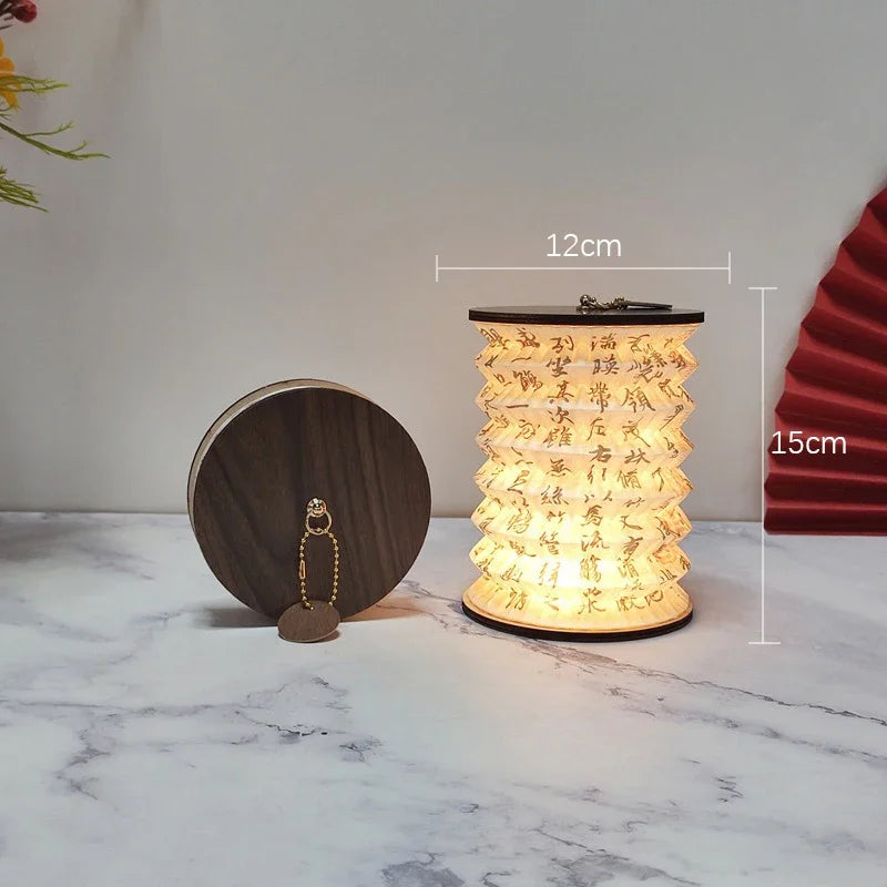 Japanese Style USB Night Light - Aesthetic Bedroom Decor
