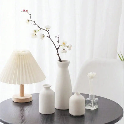 3pcs Bohemian Ceramic Vase Set - Modern Farmhouse Decor