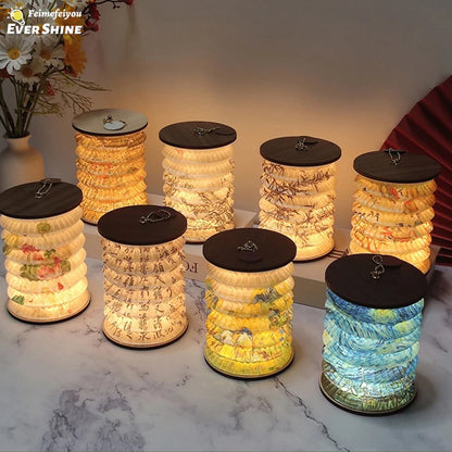 Japanese Style USB Night Light - Aesthetic Bedroom Decor