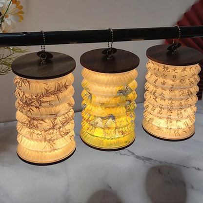 Japanese Style USB Night Light - Aesthetic Bedroom Decor
