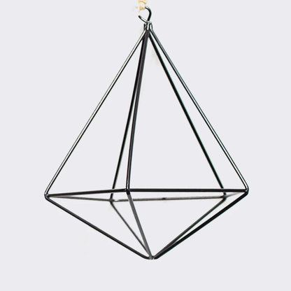 Geometric Macrame Plant Holder - Boho Home Decor