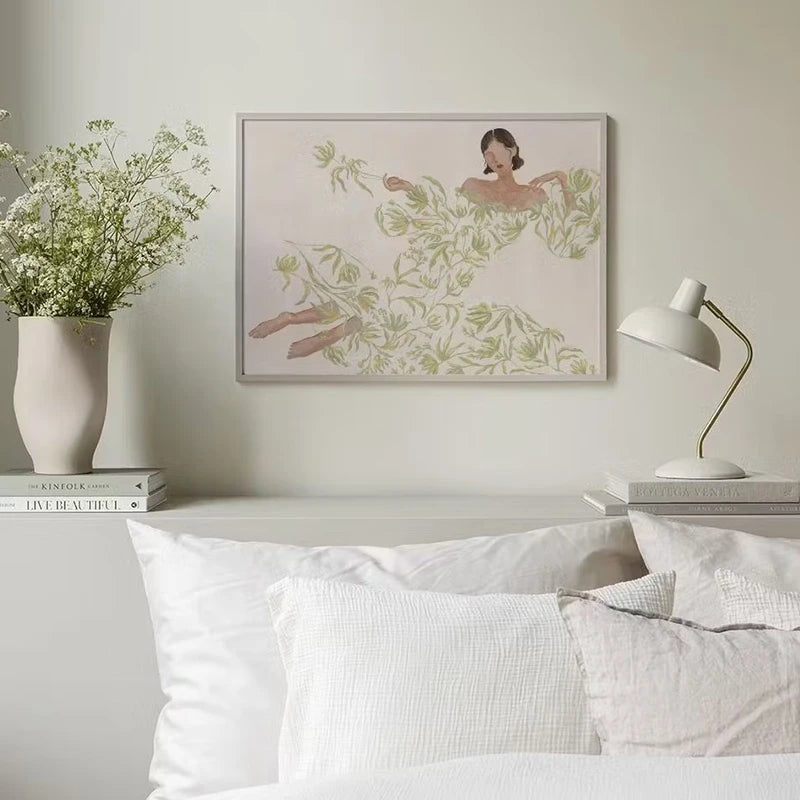 Boho Abstract Canvas Wall Art - Living Room Home Decor