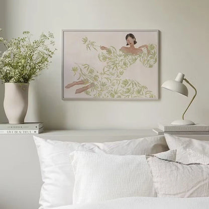 Boho Abstract Canvas Wall Art - Living Room Home Decor